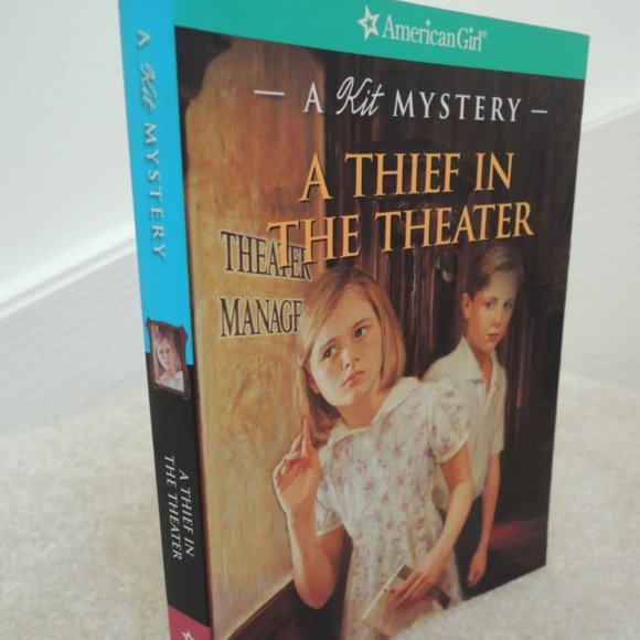 American Girl A Kit Mystery "A Thief In The Theater" softcover book - Picture 4 of 5